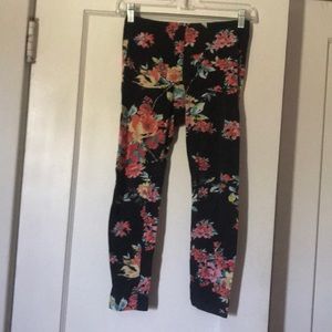 Floral leggings